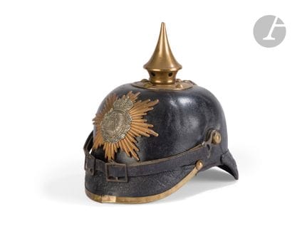 Casque à pointe modèle 1895 d’infanterie...