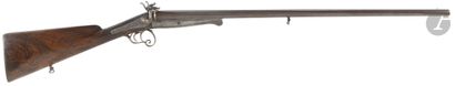 Fusil de chasse à broche, deux coups calibre...