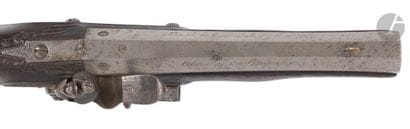 Pistolet de récompense à silex. 
Canon à...