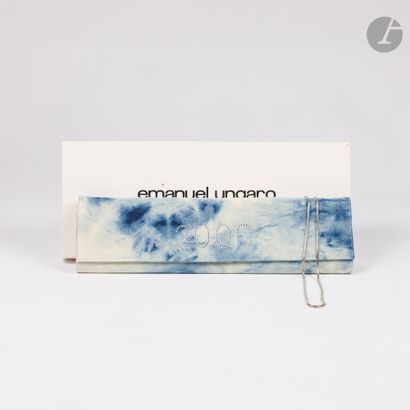 EMANUEL UNGARO
Longue pochette en jean imprimé...