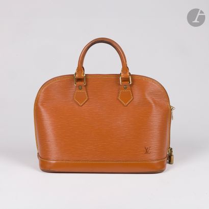 LOUIS VUITTON
Sac ALMA en cuir épi caramel,...