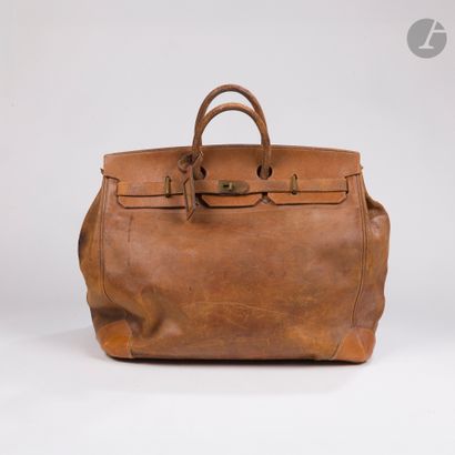 HERMÈS PARIS
Vers 1950
Haut sac à courroies...