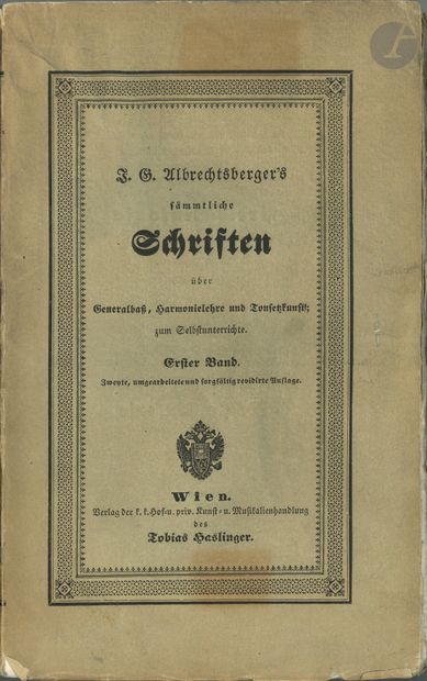 Johann Georg ALBRECHTSBERGER (1736-1809)....