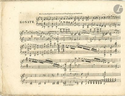 Ludwig van BEETHOVEN. Sonate für das Piano-Forte...,...