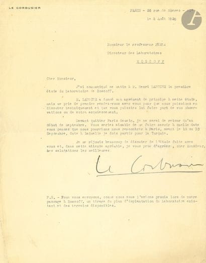 Édouard Jeanneret, known as LE CORBUSIER...