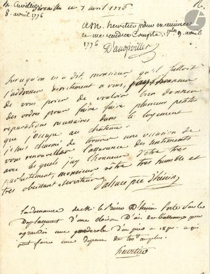 Jean-François HEURTIER (1739-1822), architect....