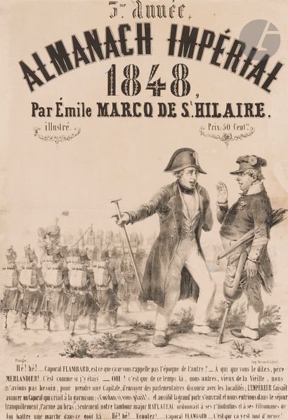 ANONYMOUS 
Almanach impérial, 1848, by Emile...