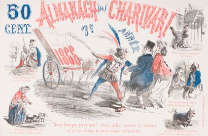 ANONYMOUS 
Almanach du charivari, 1st year,...