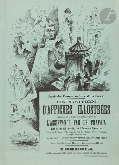 Jules ADELINE (1845-1909) 
Rouen illustrated...