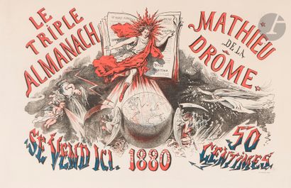ANONYMOUS 
Le triple Almanach, Mathieu de...