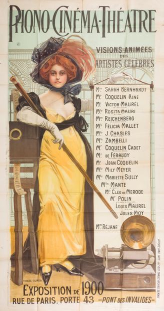 François FLAMENG (1856-1923)
Phono-Cinema-Theater,...