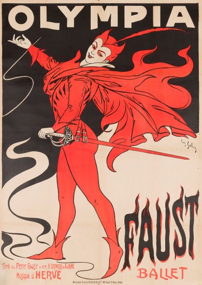 Louis GALICE (1864-1935)
Faust
Chromolithograph....