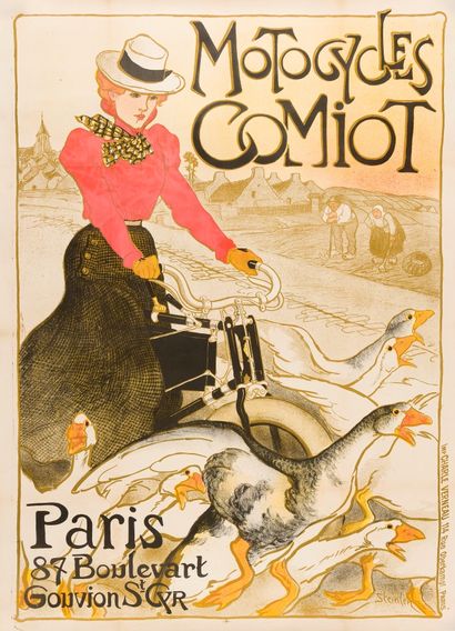 Théophile Alexandre STEINLEN (1859-1923)
Motocycles...