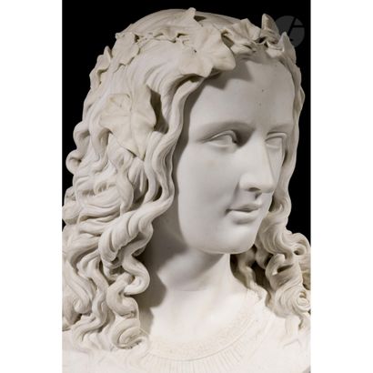 Henry de TRIQUETI (1803-1874)
Muse, 1856
Buste...
