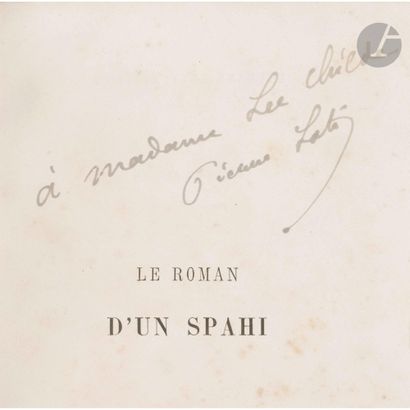 Pierre LOTI (1850-1923)
5 volumes avec envois...