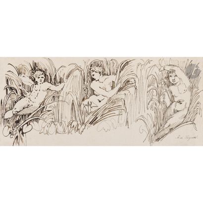 Henry de TRIQUETI (1803-1874)
Trois enfants...