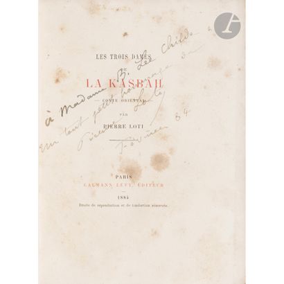 [Marie de SARTIGES, Mme Edward LEE CHILDE...