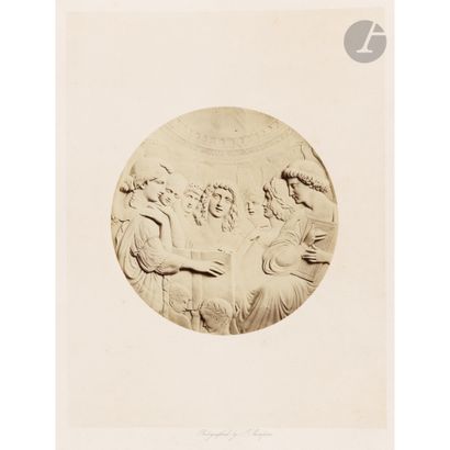 [Henry de TRIQUETI]
Important lot de 62 photographies...