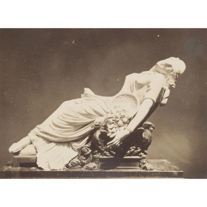 [Henry de TRIQUETI]
Important lot de 62 photographies...