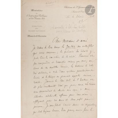 Salomon REINACH (1858-1932)
69 L.A.S., 1884-1907,...