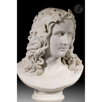 Henry de TRIQUETI (1803-1874)
Muse, 1856
Buste...
