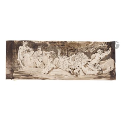 Henry de TRIQUETI (1803-1874)
La barque de...