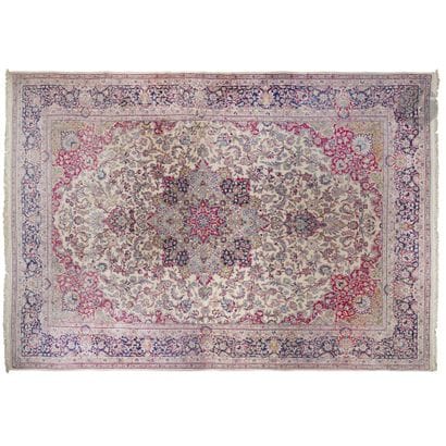 KIRMAN, sud de la Perse, Iran.
Grand tapis...