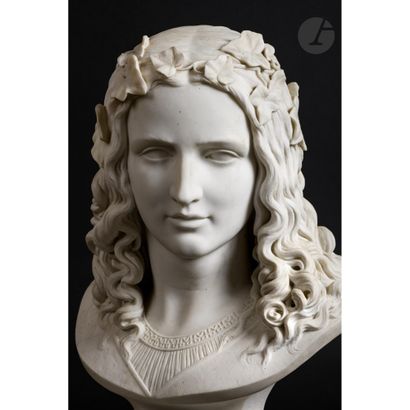 Henry de TRIQUETI (1803-1874)
Muse, 1856
Buste...