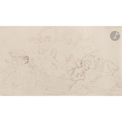 Henry de TRIQUETI (1803-1874)
Le char d’Amphitrite...