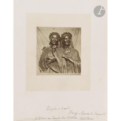[Henry de TRIQUETI]
Important lot de 62 photographies...