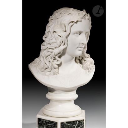 Henry de TRIQUETI (1803-1874)
Muse, 1856
Buste...