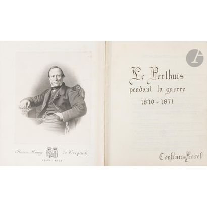 GUERRE DE 1870. 
Recueil de 35 lettres et...