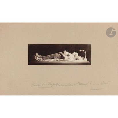 [Henry de TRIQUETI]
Important lot de 62 photographies...
