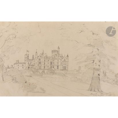 Henry de TRIQUETI (1803-1874)
Vue du château...