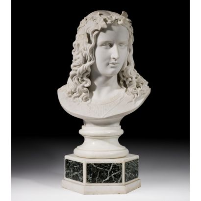 Henry de TRIQUETI (1803-1874)
Muse, 1856
Buste...