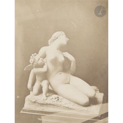 [Henry de TRIQUETI]
Important lot de 62 photographies...