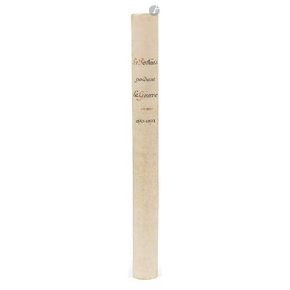 GUERRE DE 1870. 
Recueil de 35 lettres et...