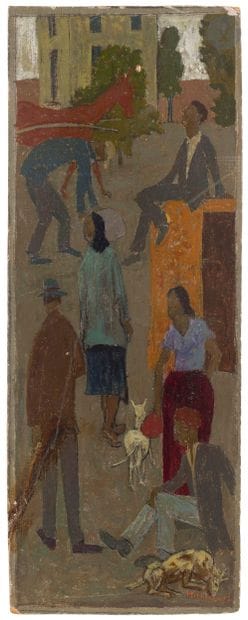 Grégoire MICHONZE (1902–1982)
Street Scene,...