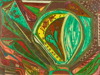Jules GODI (1902–1986)
Composition, 1986
Oil...