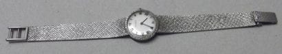 JAEGER LECOULTRE
Montre de dame en or gris,...