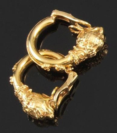 ZOLOTAS
Paire de créoles en or jaune, les...