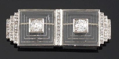SUZANNE BELPERRON
Broche rectangulaire en...