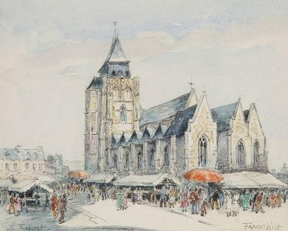 FRANK-WILL (1900-1951)
Le Tréport Aquarelle....
