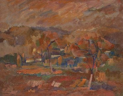 Nicolae G. IORGA [roumain] (1933-?)
L'Automne...