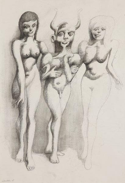 Jan LEBENSTEIN (1930-1999)
Personnages, 1969...