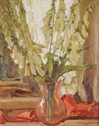 Ernst LIEBERMANN (1869-1960)
Vase de fleurs...