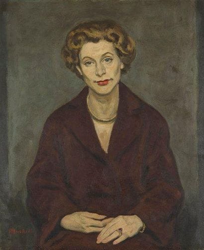 Jacob MARKIEL (1911-2008)
Portrait de femme...