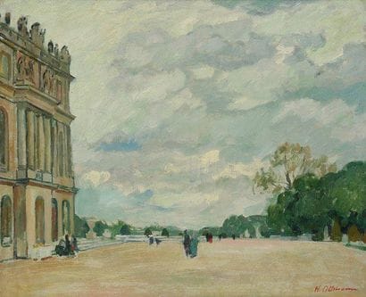 Henri OTTMANN (1877-1927)
Visiteurs au château...