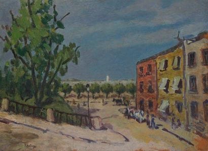 Robert PIKELNY (1904-1986)
Rue de Barcelone...