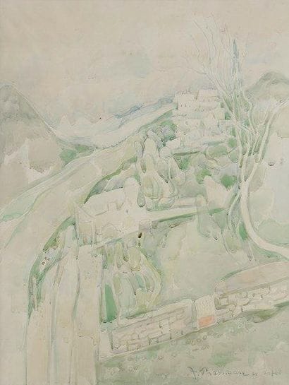 Joseph PRESSMANE (1904-1967)
Village de Zafed,...